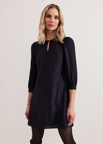 Phase Eight Dannie Dress Navy Canada | KDLCBU-241